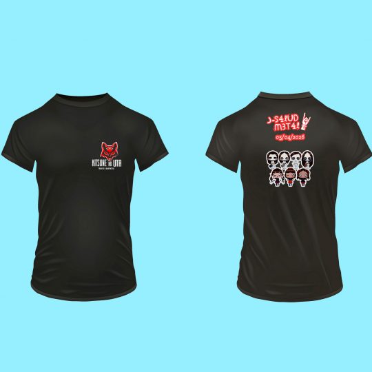 JS4ludM3t4l - Playera Kitsune No Uta Kawaii Edición Limitada